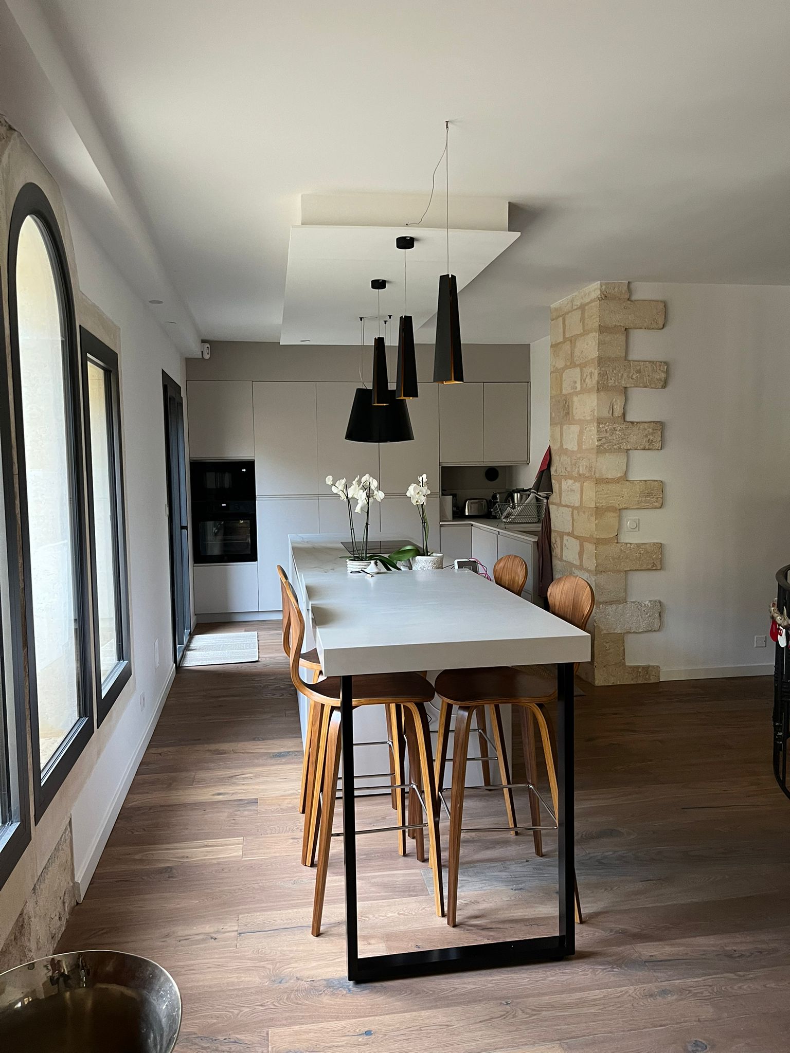 Cuisine installée en 2023 à Mudaison par SAGILIS