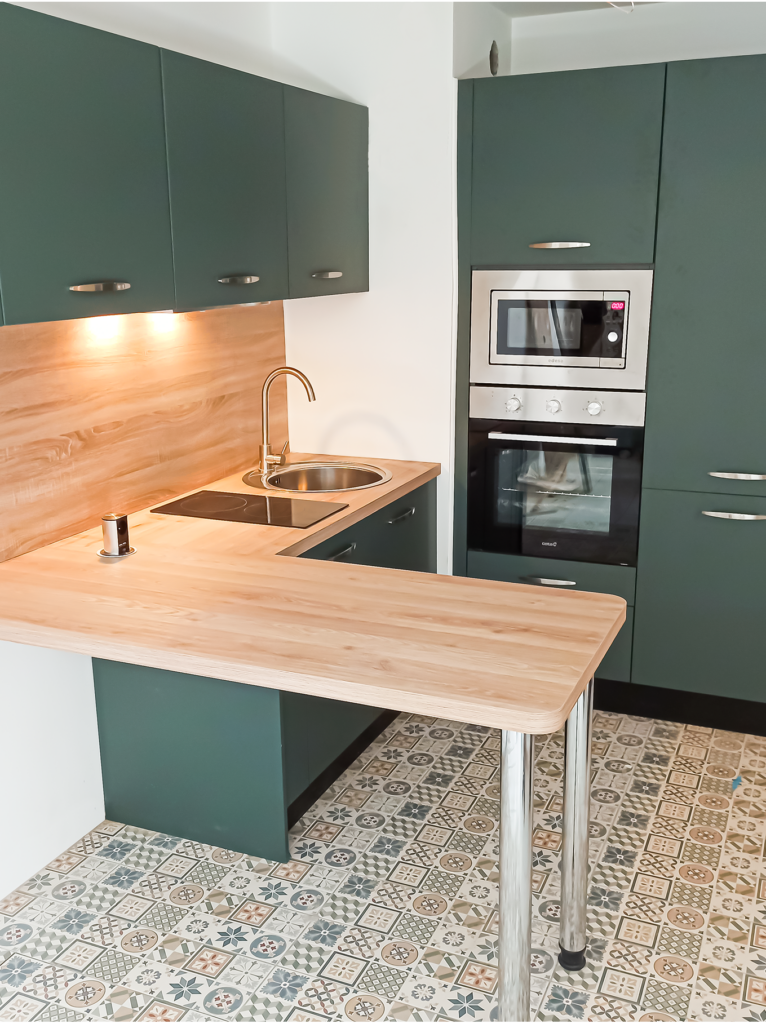 cuisine verde installée à montpellier